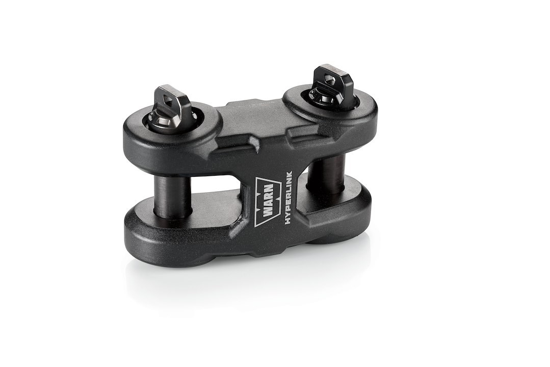 WARN Industries Winch Cable Shackle, Epic Hyperlink, Connects Recovery Accessories to Shackle Mount, Dual Pin, 36000 Pound Working Load Limit – 100630