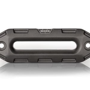 WARN Industries Winch Fairlead, Epic ™, Hawse Style, For Epic Series Winches, 1 Inch Thickness, Gunmetal Gray, Forged Billet Aluminum – 100650