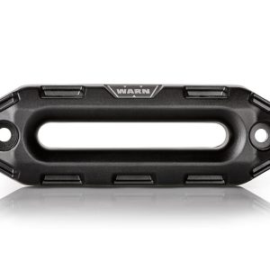 WARN Industries Winch Fairlead, Epic ™, Hawse Style, For Epic Series Winches, 1-1/2 Inch Thickness, Black, Forged Billet Aluminum – 100730