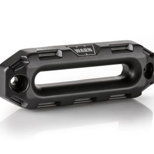 WARN Industries Winch Fairlead, Epic ™, Hawse Style, For Epic Series Winches, 1-1/2 Inch Thickness, Black, Forged Billet Aluminum – 100730