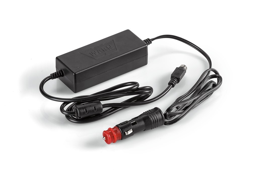 WARN Industries Winch Battery Charger, Car Charger for Cordless Pullzall with 24 Volt Nimh Battery – 100863