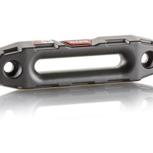 WARN Industries Winch Fairlead, Epic ™, Hawse Style, Long, For Axon 4500 and Axon 5500 Winches, Gunmetal Powder Coated, Aluminum – 100968