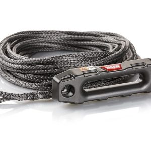 WARN Industries Winch Cable, Synthetic Rope Upgrade Kit for Warn Vrx 2500/ Vrx 3500/ Axon 3500 Winches – 100969