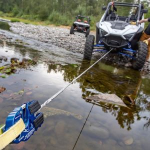 WARN Industries Winch, Vrx, Vehicle Mounted, Atvs and Side by Sides, Waterproof, 12 Volt, 4500 Pound Line Pull Capacity – 101040
