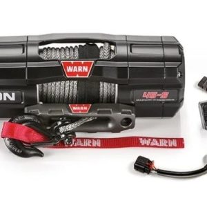 WARN Industries Winch, Axon, Vehicle Mounted, Large Atvs and Side by Sides, Waterproof, 12 Volt, 4500 Pound Line Pull Capacity – 101140