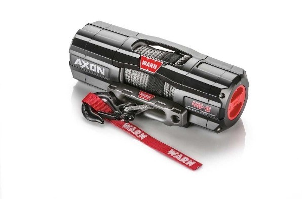 WARN Industries Winch, Axon, Vehicle Mounted, Large Atvs and Side by Sides, Waterproof, 12 Volt, 4500 Pound Line Pull Capacity – 101140