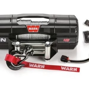 WARN Industries Winch, Axon, Vehicle Mounted, Large Atvs and Side by Sides, Waterproof, 12 Volt, 4500 Pound Line Pull Capacity – 101145