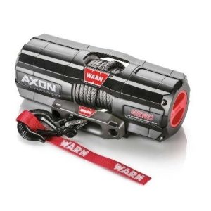 WARN Industries Winch, Axon, Vehicle Mounted, Large Atvs and Side by Sides, Waterproof, 12 Volt, 4500 Pound Line Pull Capacity – 101240