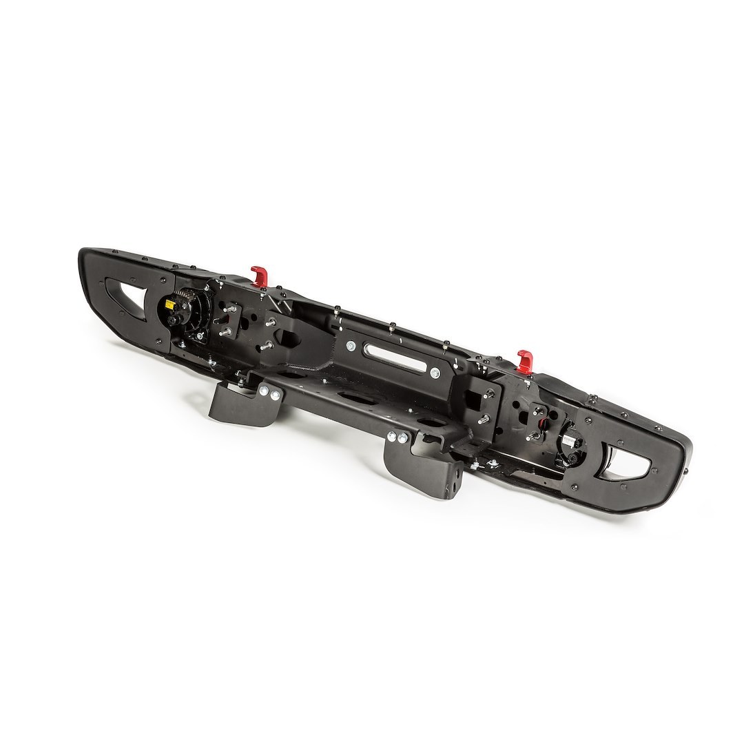 WARN Industries Winch Mount, For Use with Zeon/ Zeon Platinum/ Vr/ M8/ XD9 Winches, Fixed Mount, Powder Coated, Black – 101255