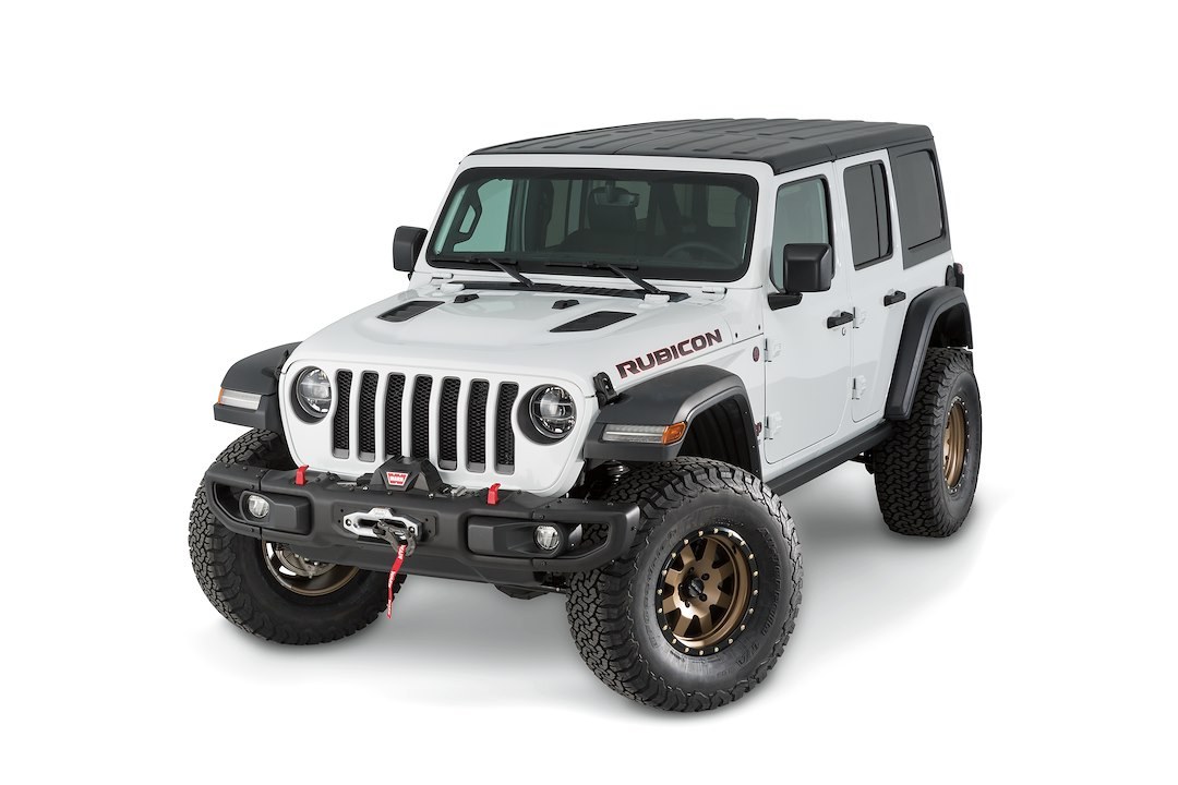WARN Industries Winch Mount, For Use with Zeon/ Zeon Platinum/ Vr/ M8/ XD9 Winches, Fixed Mount, Powder Coated, Black – 101255