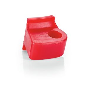 WARN Industries Winch Cable Shackle Isolator, Epic Hyperlink, For Epic Hyperlink Shackle, Polyurethane, Red, Single – 102045