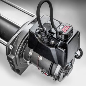 WARN Industries Winch Remote Control System, For Use with Warn 12 Volt/ 24 Volt Electrical Winch, Wireless – 102230
