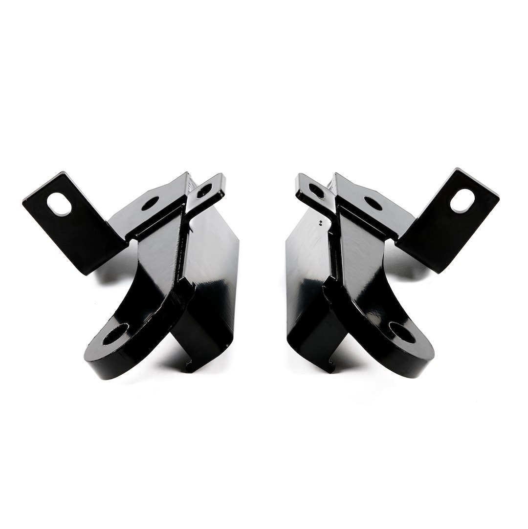 WARN Industries D-Ring Mount, Mounts Below Factory Winch-Ready Steel Bumper, Rated at 12000 Pounds, 7/8 Inch Pin Size, Powder Coated, Black – 102370