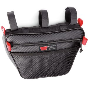 WARN Industries Gear Bag, Full Size, Attaches to Passenger Grab Handle, Black, Vinyl – 102644