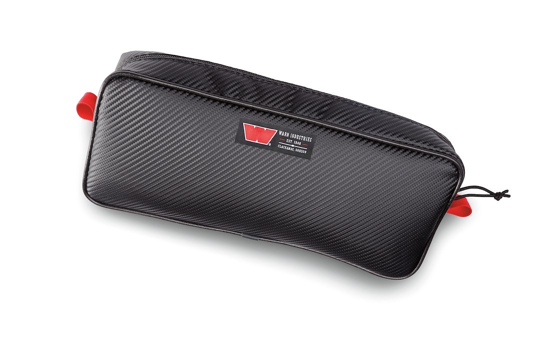 WARN Industries Gear Bag, Attaches to Any Molle System, Black, Vinyl – 102648