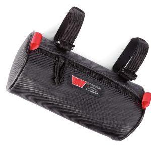 WARN Industries Gear Bag, Medium Cylinder, Attaches to Roll Bar, Black, Vinyl – 102651