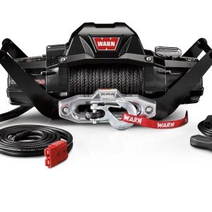 WARN Industries Winch, Zeon ® 10-S, Portable, Vehicle Recovery Winch, 12 Volt Electric, 10000 Pound Line Pull Capacity – 104179