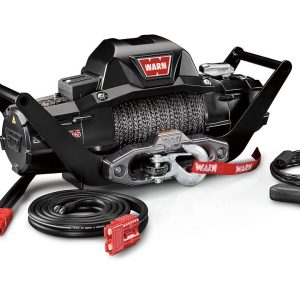 WARN Industries Winch, Zeon ® 10-S, Portable, Vehicle Recovery Winch, 12 Volt Electric, 10000 Pound Line Pull Capacity – 104179