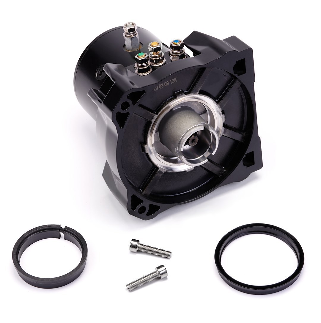 WARN Industries Winch Motor, With Motor/ Motor Bolts/ Bushings, For Warn Vr Evo 10/ Vr Evo 10-S/ Vr Evo 12/ Vr Evo 12-S Winches – 104217