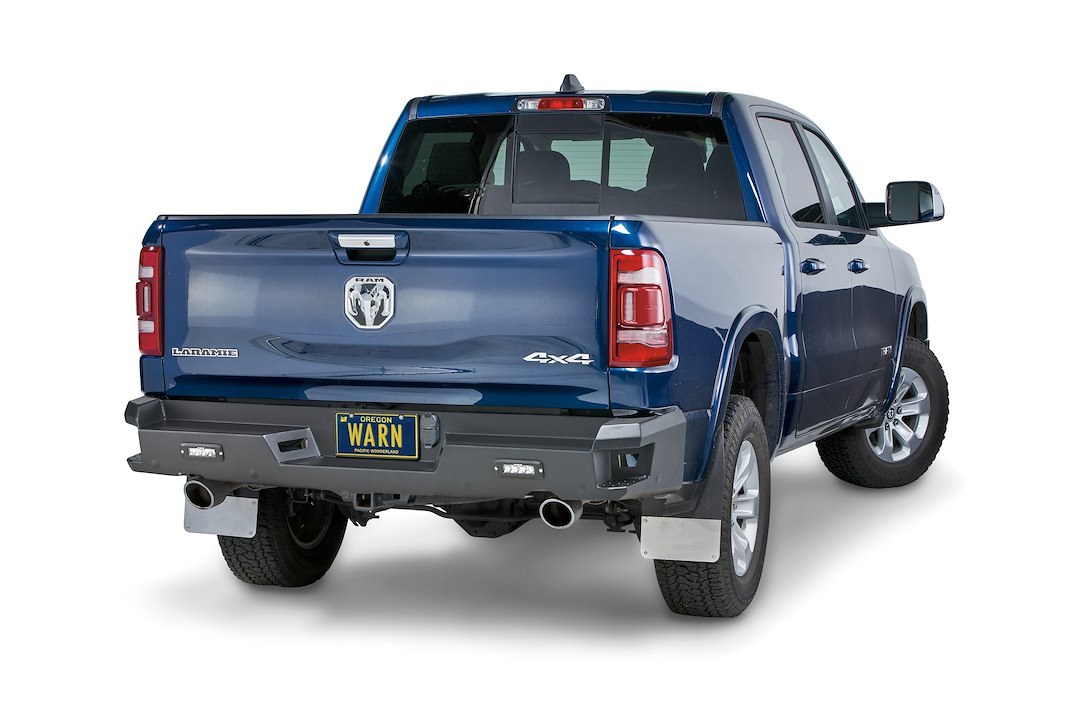 WARN Industries Bumper, Ascent, Direct-Fit, With 6 Inch Flush-Mount Lights Cutout – 104823