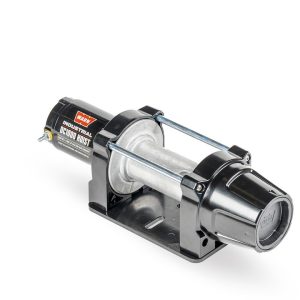 WARN Industries Winch, Industrial Hoist, DC1000, 24 Volt Electric, 1000 Pound Line Pull Capacity, Without Rope, Without Fairlead – 105102
