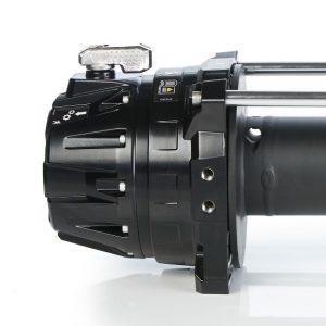 WARN Industries Winch, Series G2, Hydraulic, 4.0 Ci Motor, Without Rope, Clockwise, 10 Inch Wire Drum, Manual Clutch – 105445