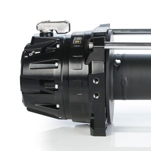 WARN Industries Winch, Series G2, Hydraulic, 5.0 Ci Motor, Without Rope, Anti-Clockwise, 10 Inch Wire Drum, Manual Clutch – 105550