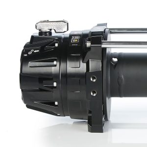 WARN Industries Winch, Series G2, Hydraulic, 6.0 Ci Motor, Without Rope, Anti-Clockwise, 10 Inch Wire Drum, Manual Clutch – 105660