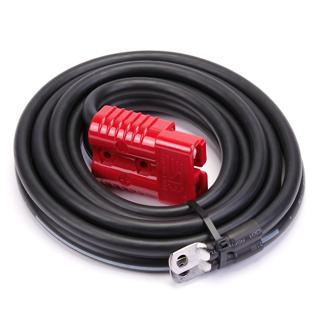 WARN Industries Winch Power Cable, 90 Inch, Black – 106077