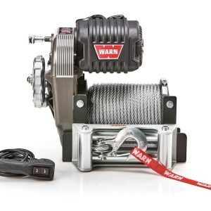 WARN Industries Winch, M8274 Series, Vehicle Mounted, Vehicle Recovery Winch, 10000 Pound Line Pull Capacity – 106170