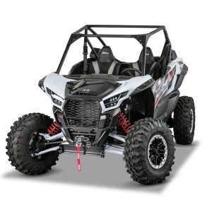 WARN Industries Snow Plow Mount, Front Kit, Black, Includes Mounting Bracket and Hardware, Steel, Powder Coated – 106576