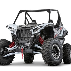 WARN Industries Snow Plow Mount, Front Kit, Black, Includes Mounting Bracket and Hardware, Steel, Powder Coated – 106576
