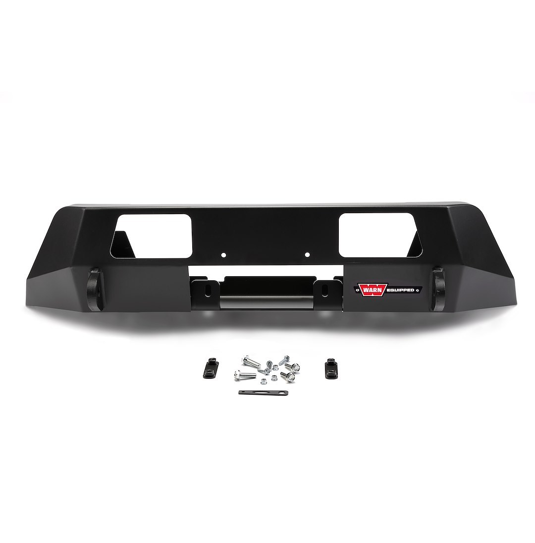 WARN Industries Winch Mount, Semi-Hidden, For Warn Zeon/ Vr Evo Winches, Steel, Black – 106672