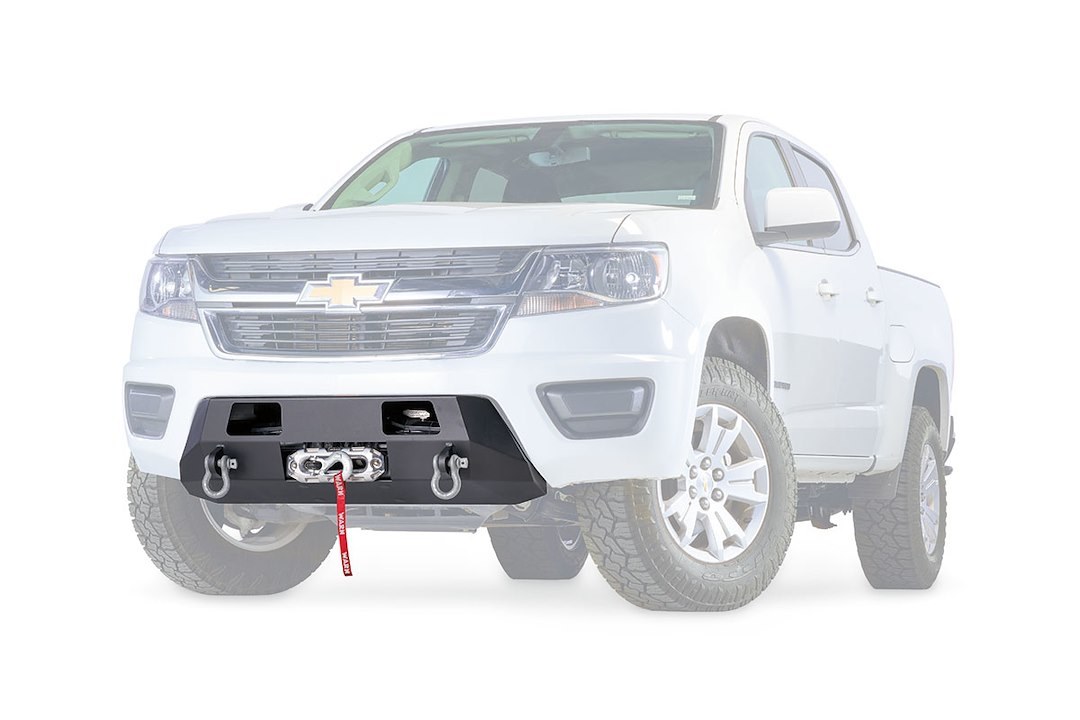 WARN Industries Winch Mount, Semi-Hidden, For Warn Zeon/ Vr Evo Winches, Steel, Black – 106672