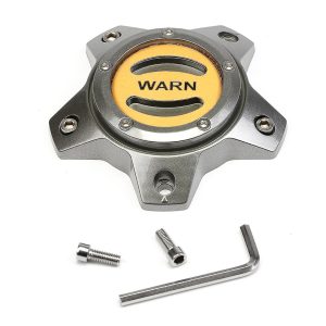 WARN Industries Wheel Center Cap, Fits Warn Epic Wheels, 5 X 127 Millimeter/ 5 X 5.00 Inch Bolt Pattern, Closed Style – 106682