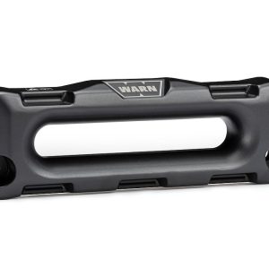 WARN Industries Winch Fairlead, Hawse Style, Offset, Gun Metal – 106882