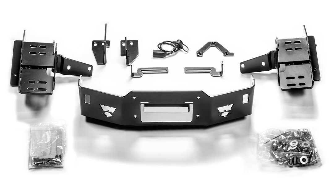 WARN Industries Winch Mount, Hidden, For Use with Warn M12/ M15 and 16.5TI Heavy Weight Winches – 107168