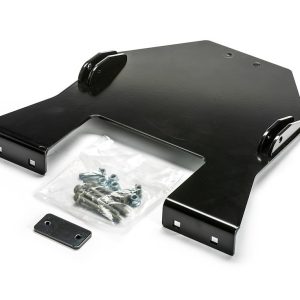 WARN Industries Snow Plow Mount, Replacement for Warn Part 89613, Center Kit, Black, With Mounting Bracket and Hardware – 107562