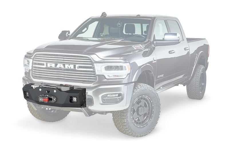 WARN Industries Winch Mount, For Warn Series Industrial Winches, Requires Warn Winch Mount Installation Kit – 107652