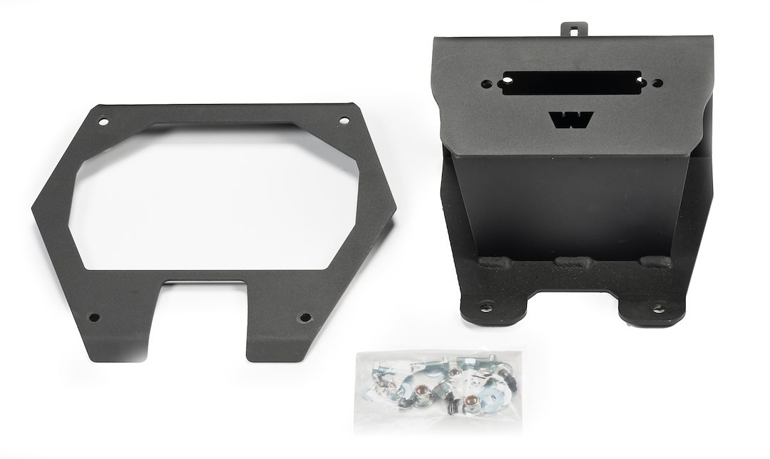 WARN Industries Winch Mount, Black, With Mounting Hardware – 109313