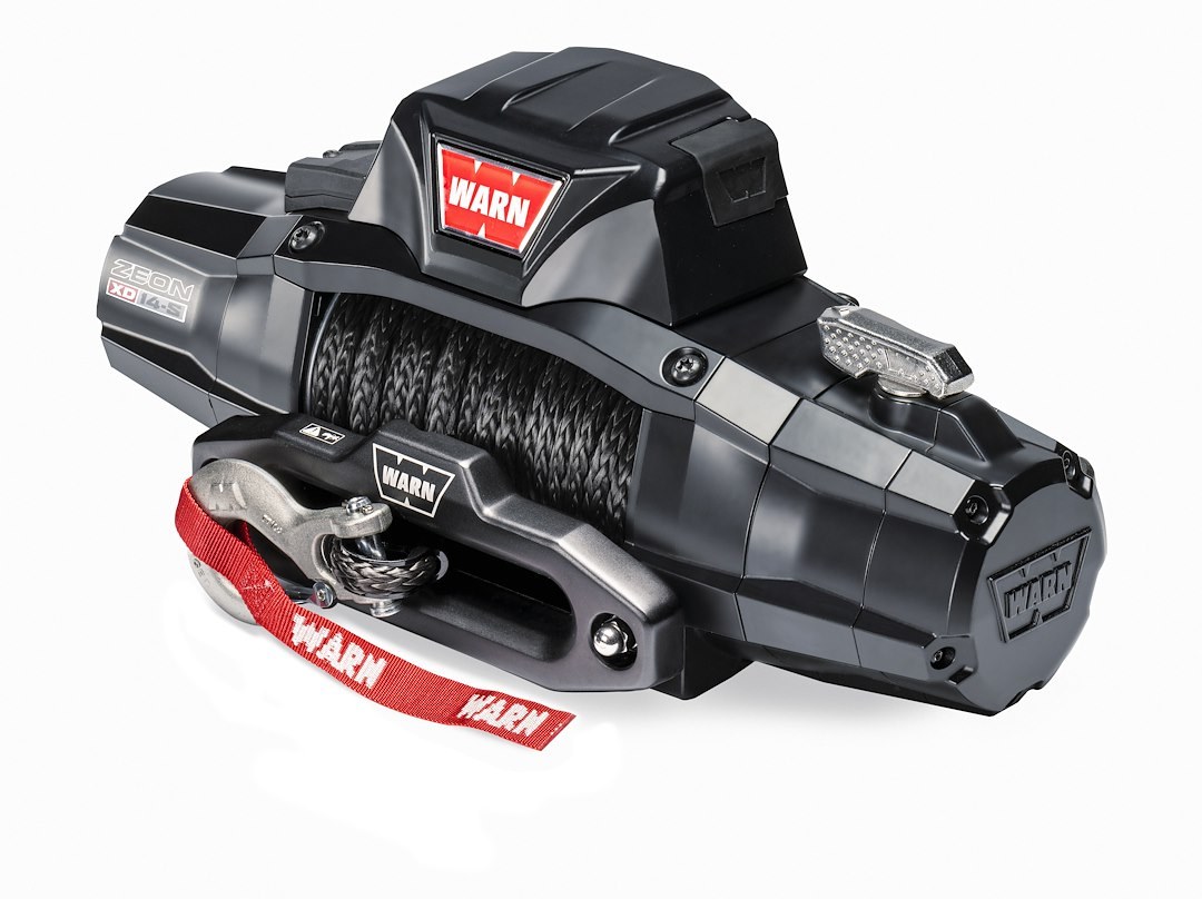 WARN Industries Winch, Zeon® Xd 14-S, Vehicle Mounted, Vehicle Recovery Winch, 12 Volt Electric, 14000 Pound Line Pull Capacity – 110014