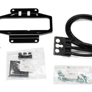 WARN Industries Winch Control Box Relocation Kit, For Warn Zeon Winch, With 31 Inch Wiring and Mounting Bracket – 111142
