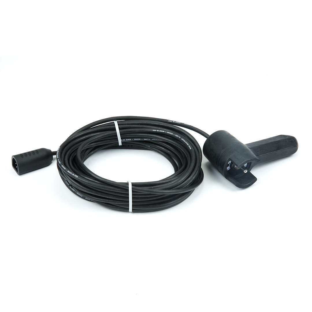WARN Industries Winch Remote Hand Held Controller, Standard Replacement, Plug-IN, 39 Foot Connector Cable – 13447