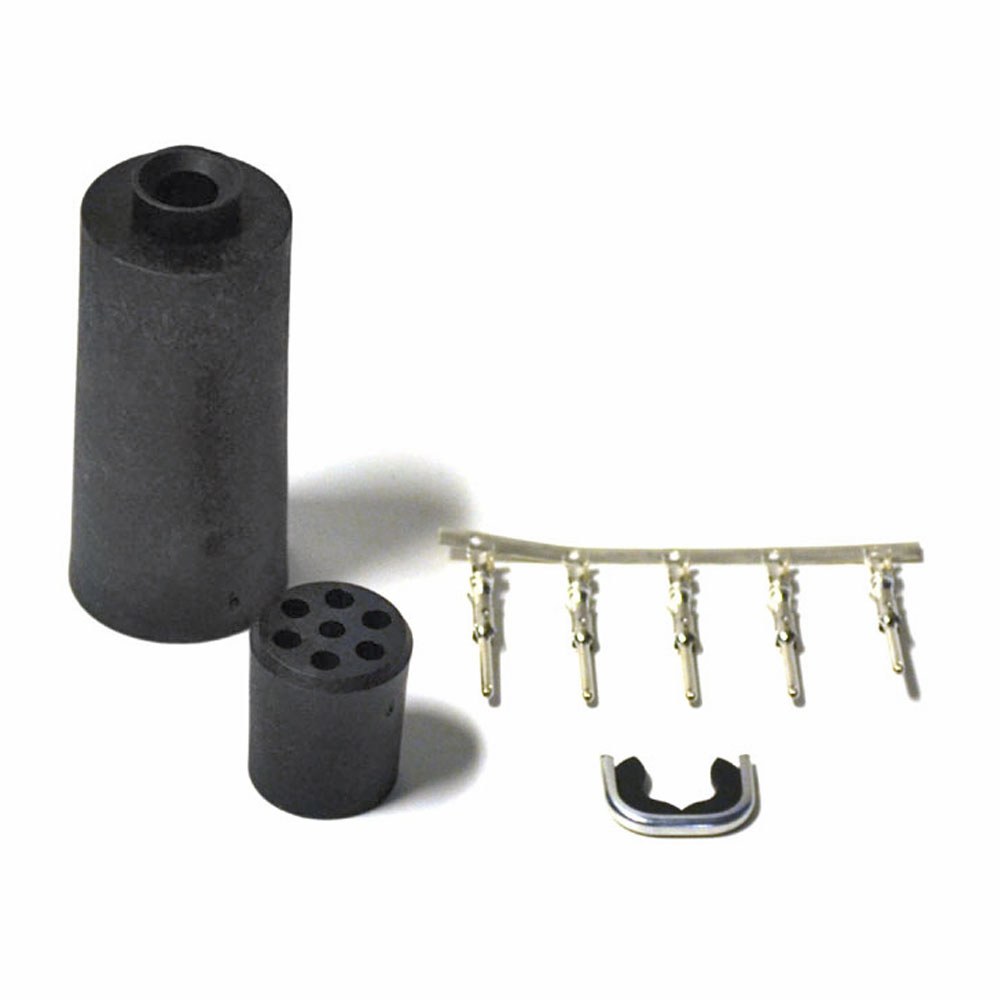 WARN Industries Winch Remote Control Socket Assembly, 5 Wire Round Remote Socket – 14469