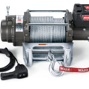 WARN Industries Winch, M12000 Series, Vehicle Mounted, Vehicle Recovery Winch, 12 Volt Electric, 12000 Pound Line Pull Capacity – 17801