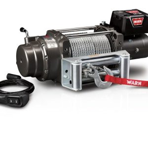 WARN Industries Winch, M12000 Series, Vehicle Mounted, Vehicle Recovery Winch, 12 Volt Electric, 12000 Pound Line Pull Capacity – 17801