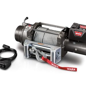 WARN Industries Winch, M12000 Series, Vehicle Mounted, Vehicle Recovery Winch, 12 Volt Electric, 12000 Pound Line Pull Capacity – 17801