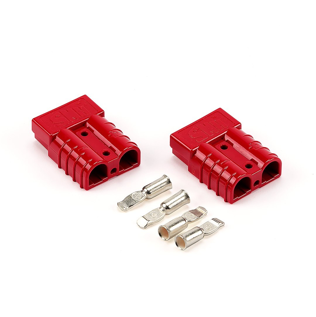 WARN Industries Winch Power Cable Connector, Quick Connect, For Vantage 2000/ 3000/ Provantage 2500/3500/ Rt or Xt 15/17/25/30 Winches – 22681