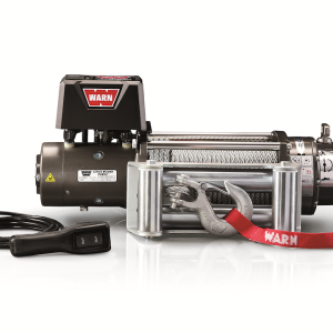 WARN Industries Winch, XD9000 Series, Vehicle Mounted, Vehicle Recovery Winch, 12 Volt Electric, 9000 Pound Line Pull Capacity – 28500