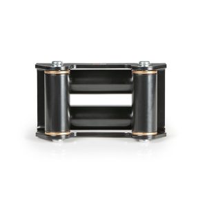 WARN Industries Winch Fairlead, Roller Style, Industrial, For 6-1/2 Inch Drum, Black – 29844